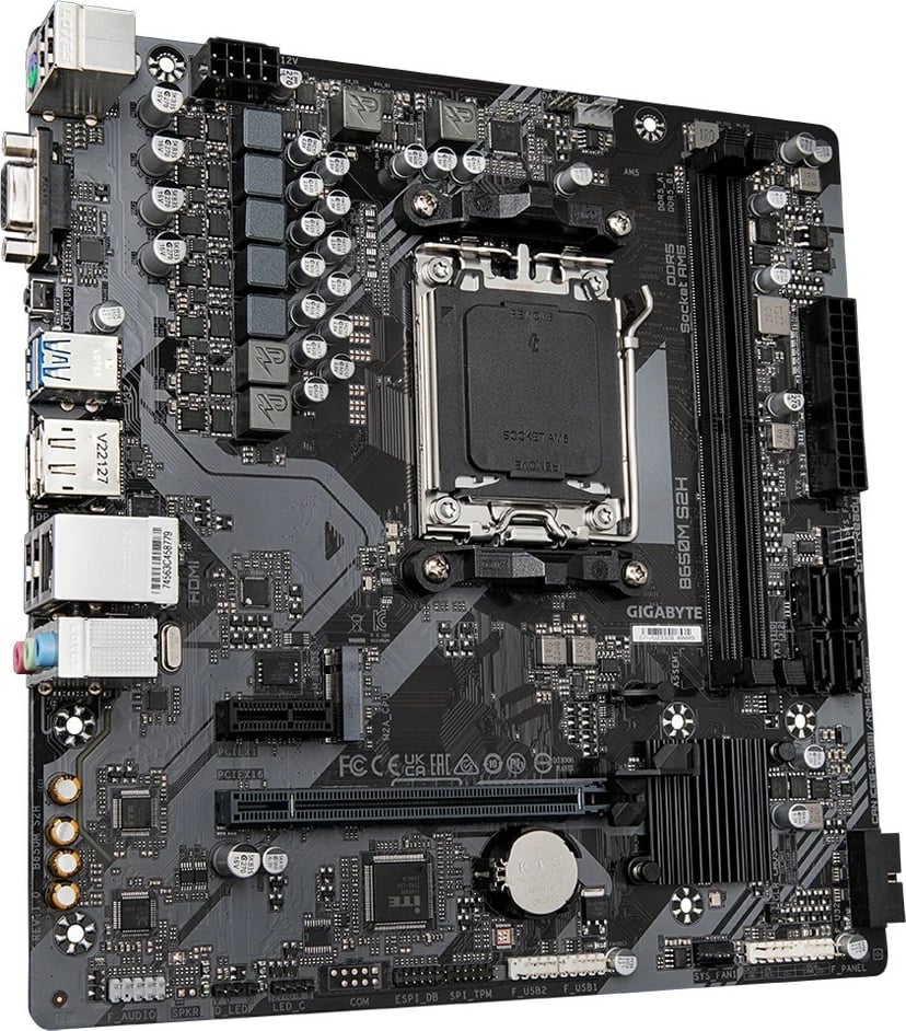 Pllakë amë Gigabyte B650M S2H, AM5, mATX, DDR5