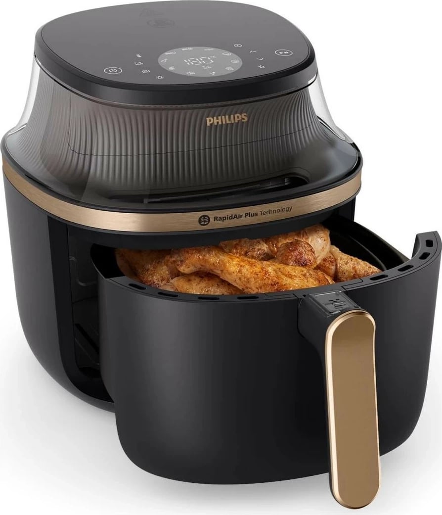 Frytkownicë Philips Ovi XL 3000 NA332/00, 6.2 l, e zezë/ari