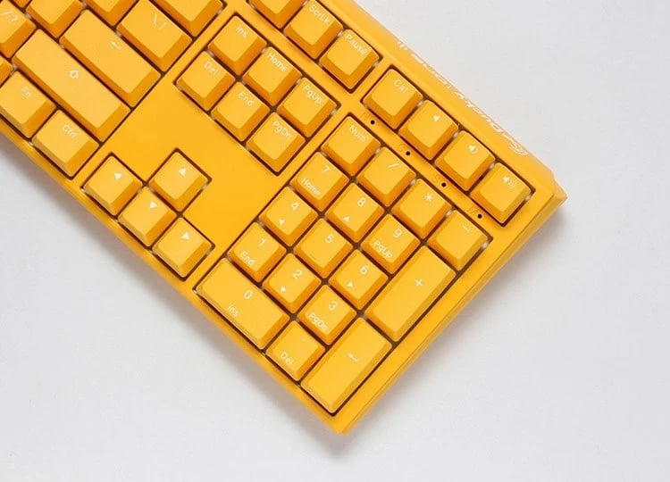 Tastierë Ducky One 3 Gaming USB QWERTY Anglisht Verdhë