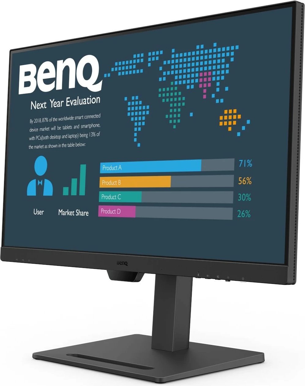Monitor BenQ BL2790QT, 27", Quad HD, LED, i zi