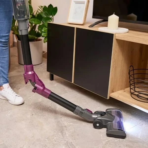 Fshesë pa kabllo MPM MOD-70, e zezë dhe vjollcë