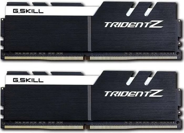 RAM Memorje G.Skill Trident Z 32GB (2x16GB) DDR4 3200MHz CL16, zi/bardhë/artë
