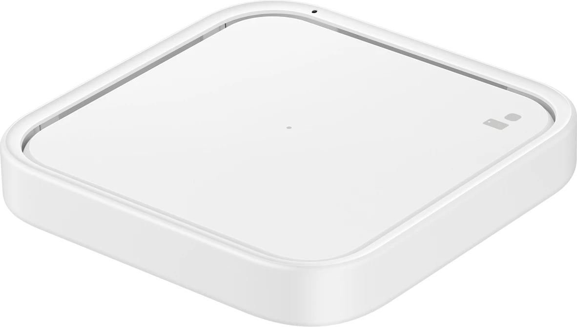 Mbushës wireless Samsung EP-P2400TWEGEU, 15W, me LED, USB-C, i bardhë, me mbushës rryme