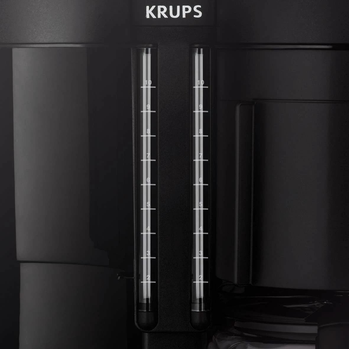 Aparat kafeje Krups 8508 Duothek Plus, 10 filxhanë, manual, i zi