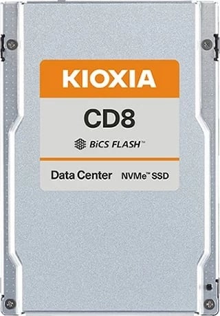SSD Kioxia CD8-R 7.68 TB 2.5" PCI Express 4.0 NVMe BiCS FLASH TLC