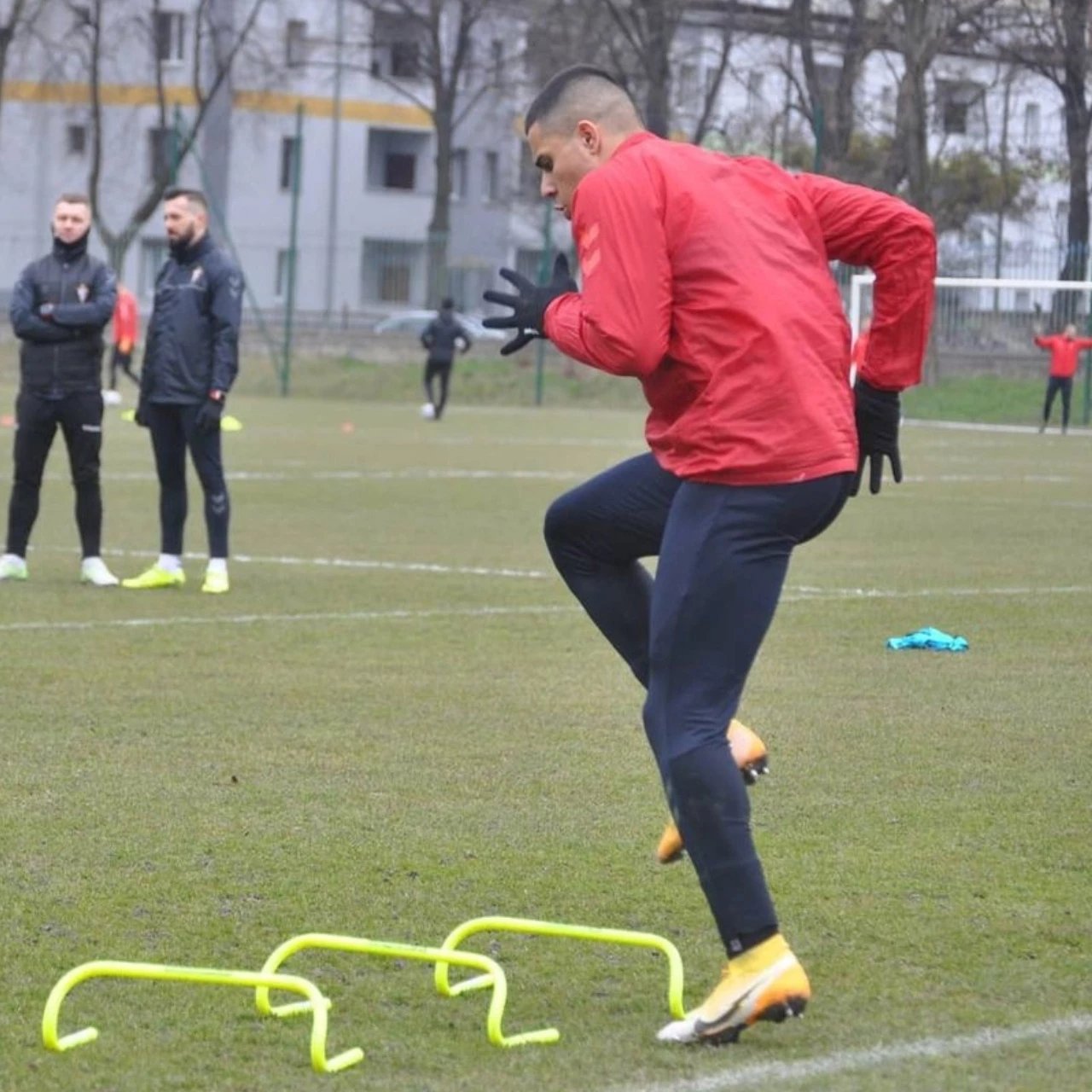 Aksesor futbolli Yakima Sport, portokalli