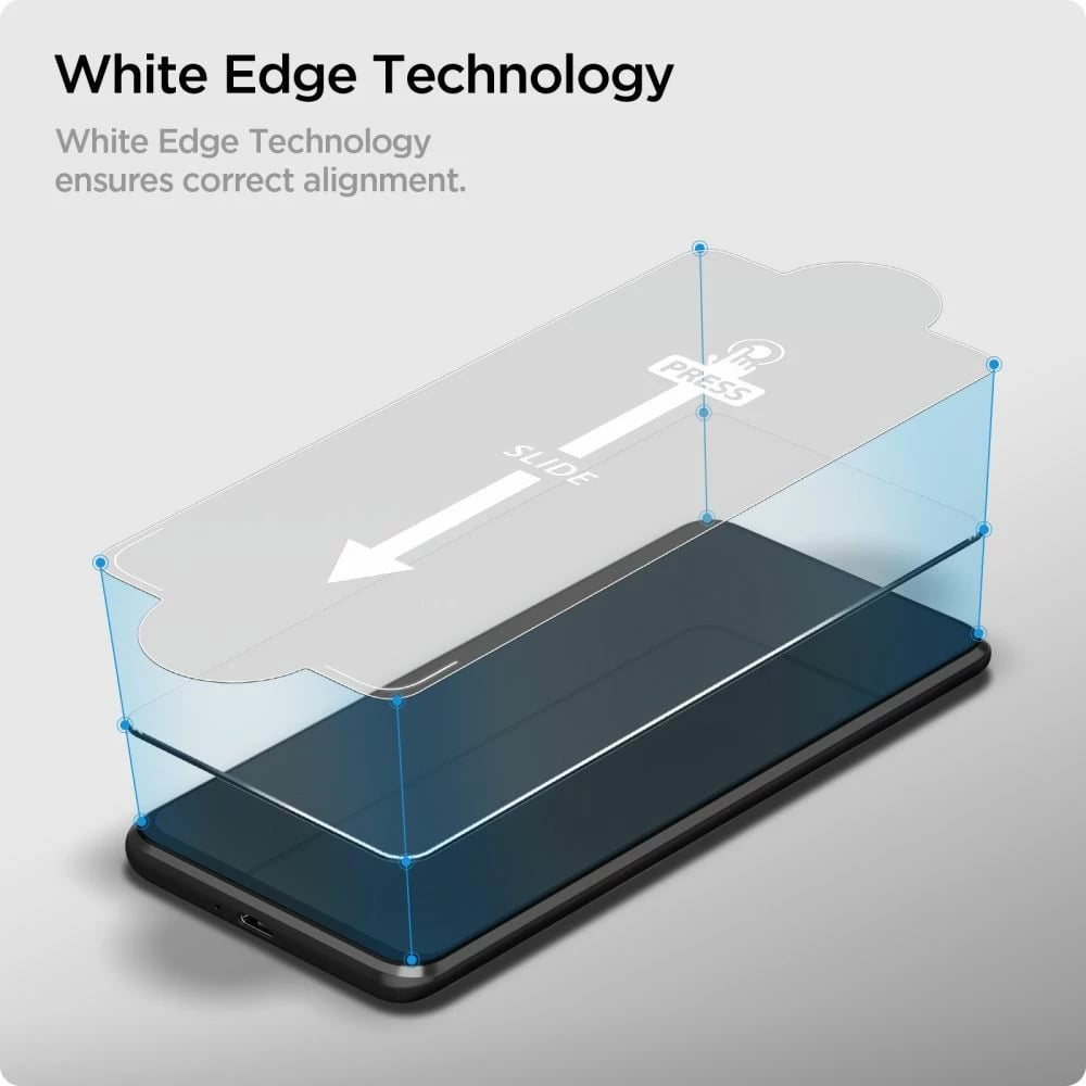 Mbrojtës ekrani xham i temperuar Spigen Glas.tR Slim për Samsung Galaxy A16 4G/5G, 2 copë, Transparent