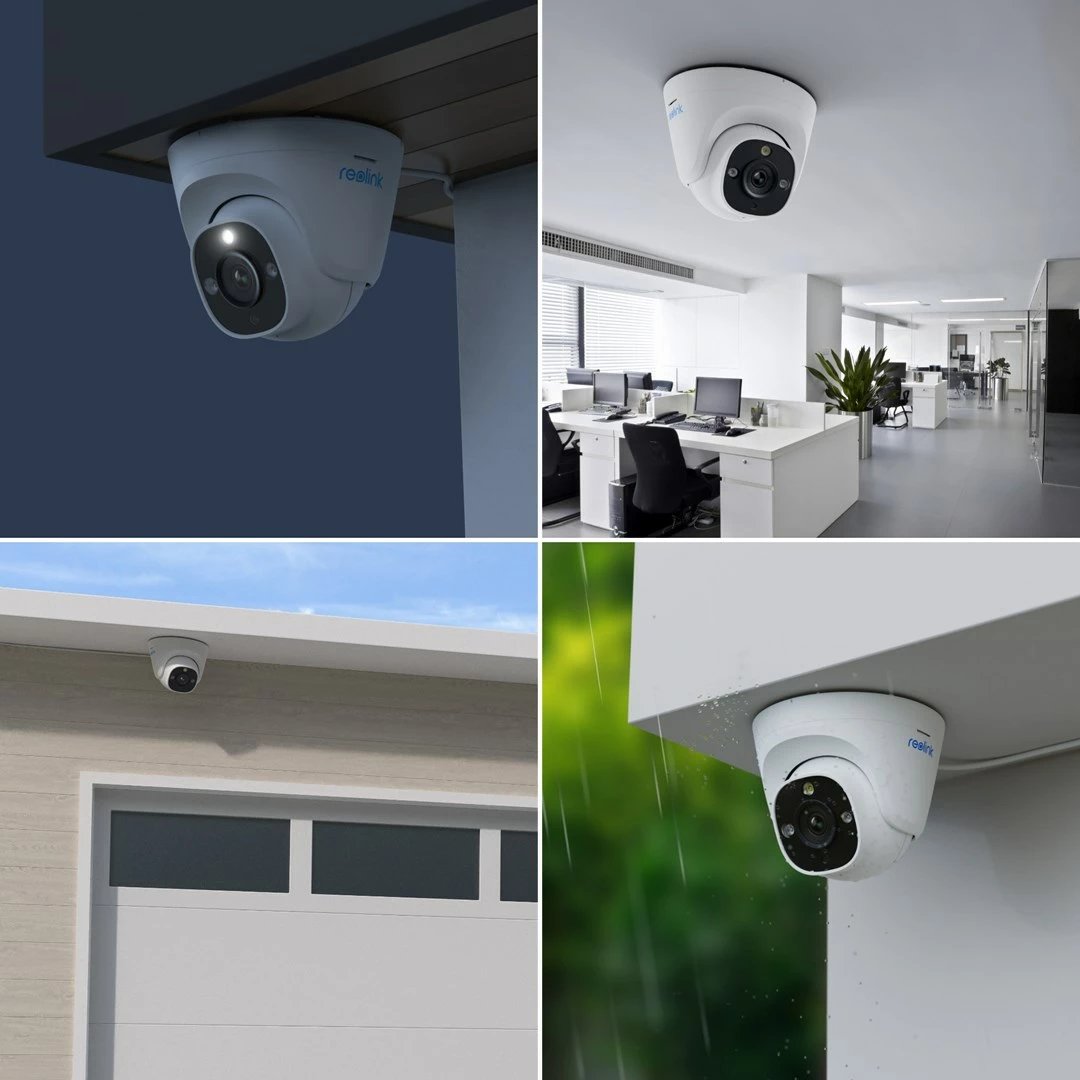 Kamerë IP Reolink P344, 12MP, PoE, Dome, Bardhë