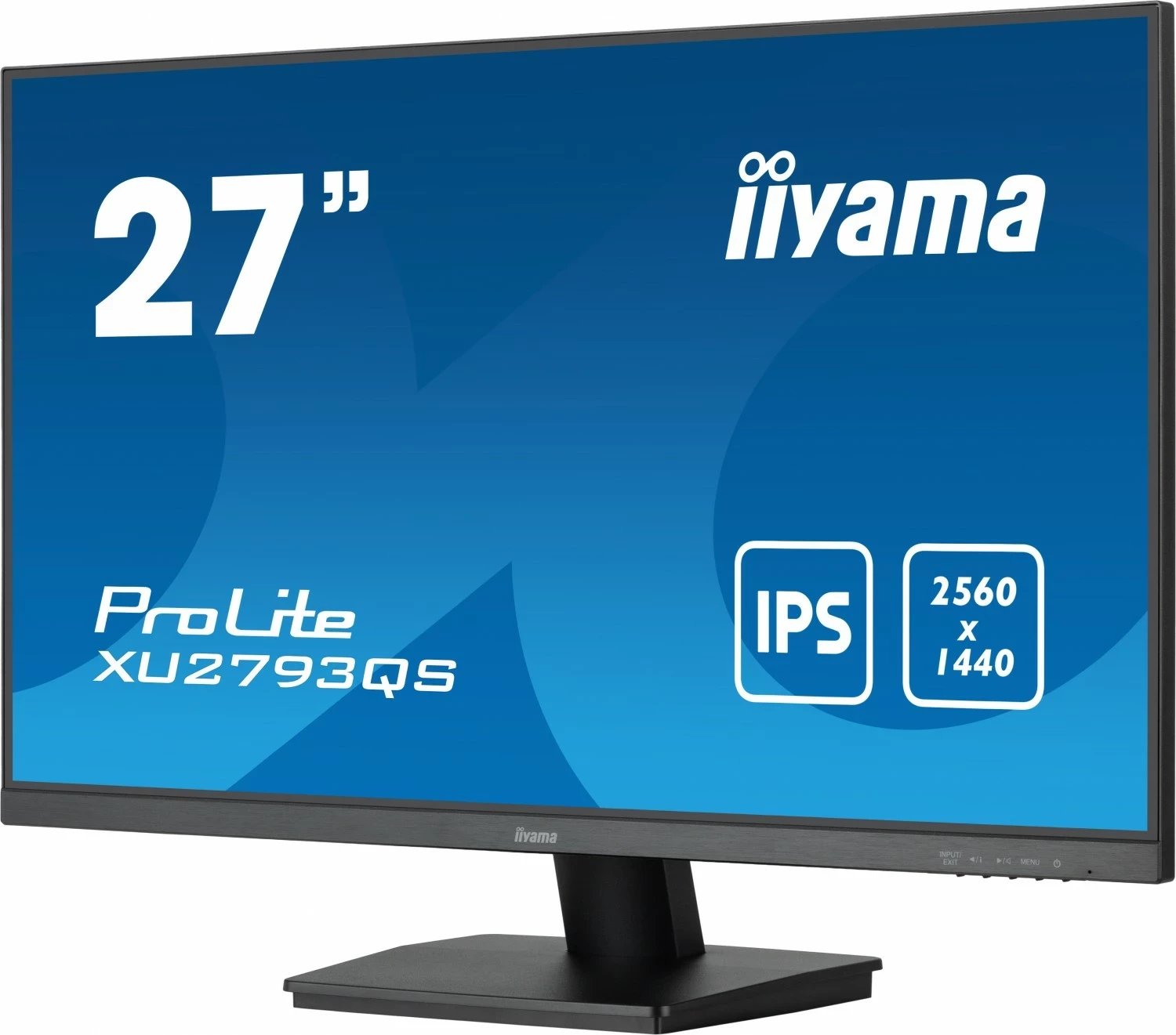 Monitor iiyama ProLite XU2793QS-B7, 27'', IPS, QHD, 1ms, 100Hz, e zezë