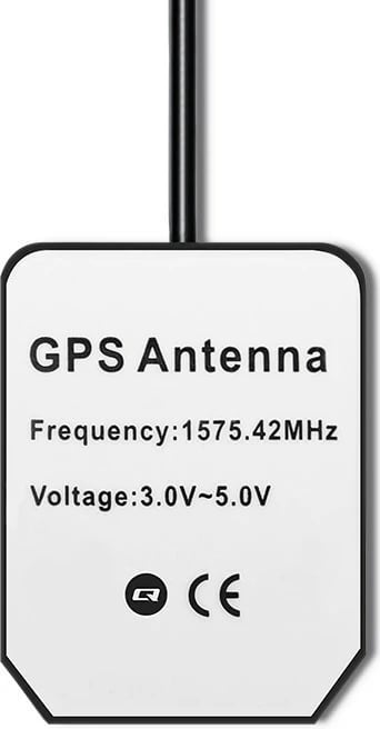 Antenë GPS Qoltec 57038, 28dBi, e jashtme, e zezë