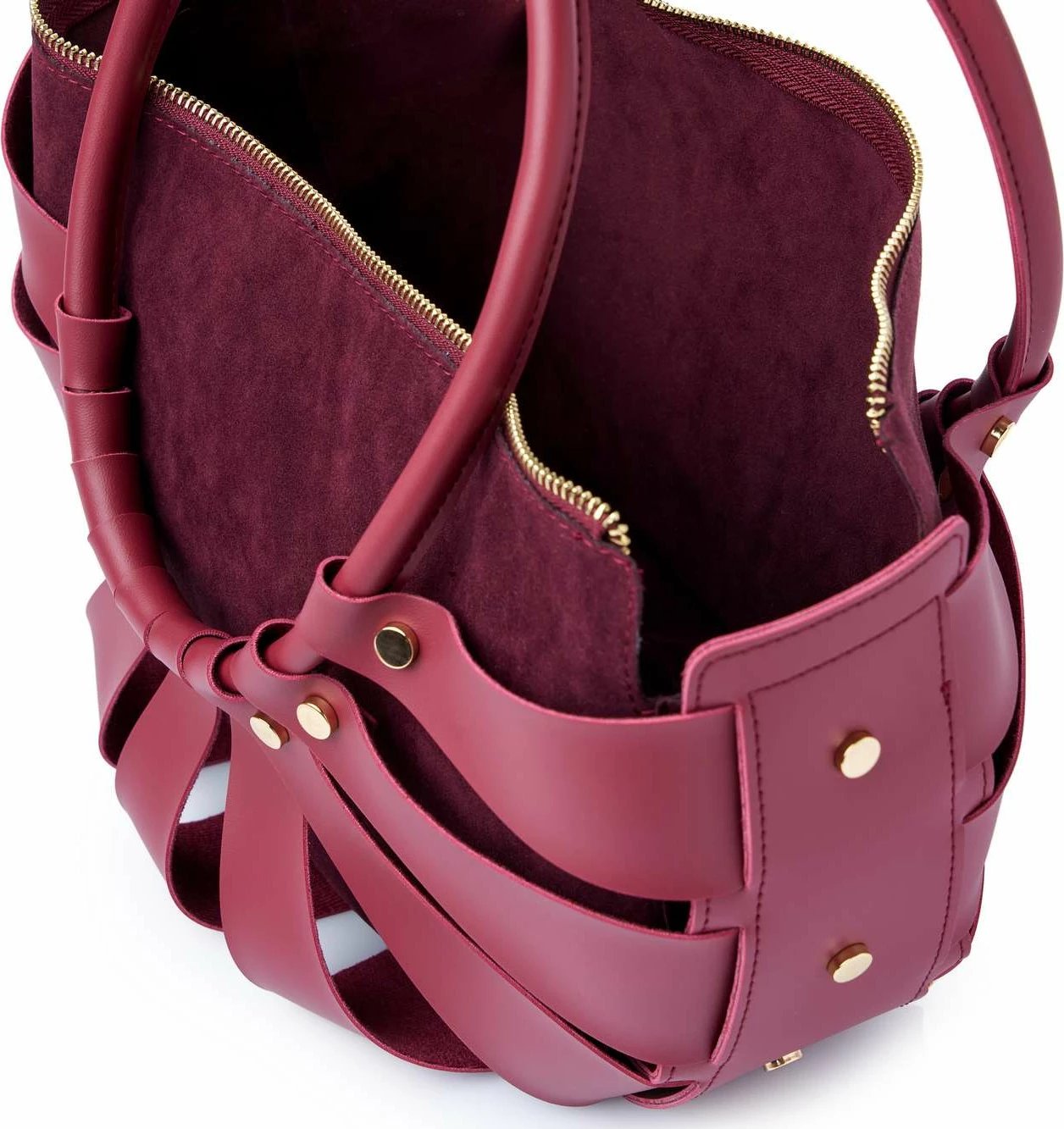 Çantë shpine Ingrid, ngjyrë maron, Lucky Bees