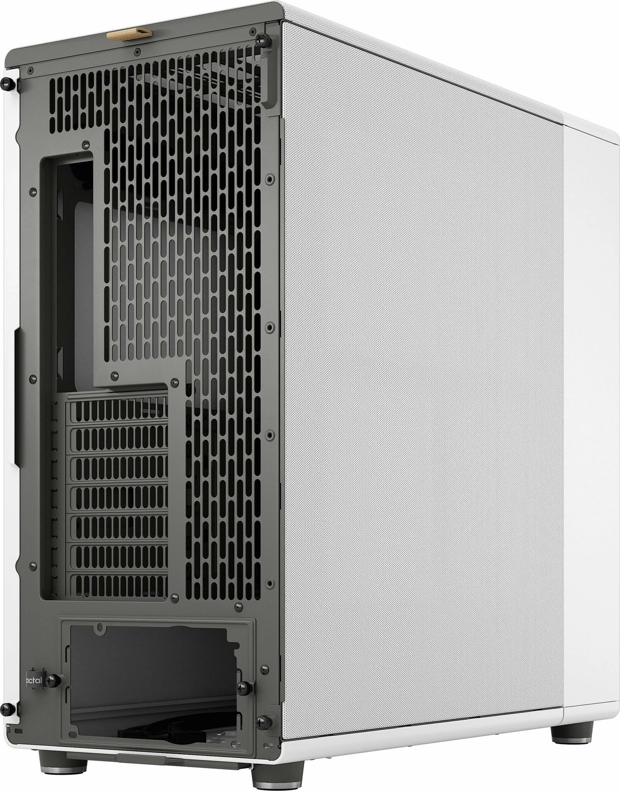 Kasë Fractal Design FD-C-NOR1X-03, Midi Tower, PC, White Kasë Fractal Design FD-C-NOR1X-03, Midi Tower, PC, White