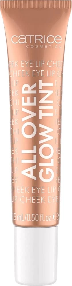 Highlighter i lëngshëm për femra Catrice All Over Glow Tint 040 Bronze It, 15ml