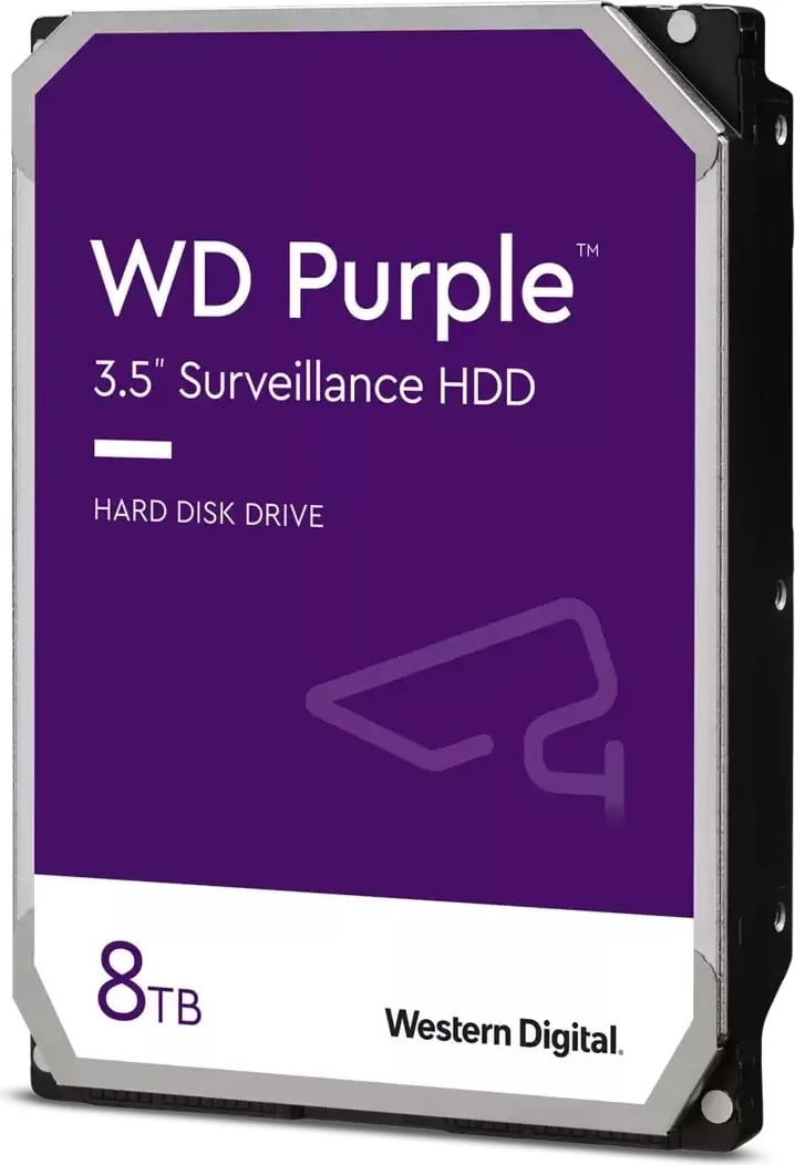 Hardisk i Brendshëm WD Purple 8TB për Monitorim