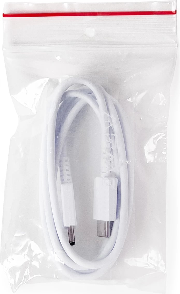 Kabllo Samsung EP-DN975BWE USB-C në USB-C, 1m, 5A, Bardhë