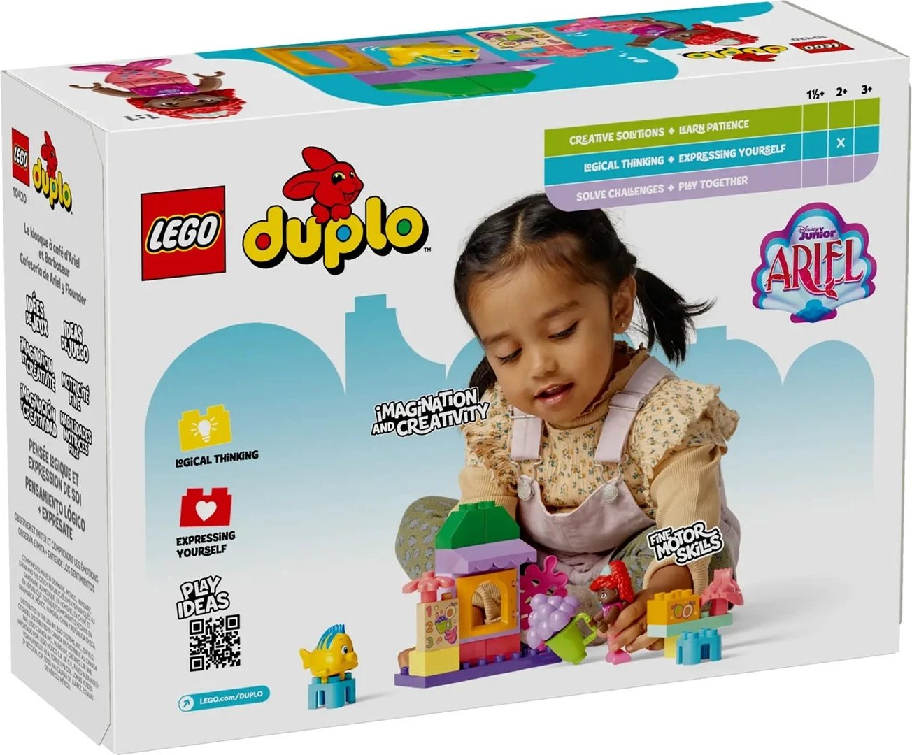 Set LEGO DUPLO 10420 Ariel dhe Flounder, 22 pjesë