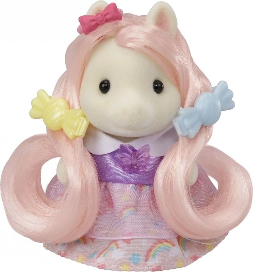 Set lodrash Sylvanian Families Pony's Vanity Dresser, shumëngjyrësh Set lodrash Sylvanian Families Pony's Vanity Dresser, shumëngjyrësh