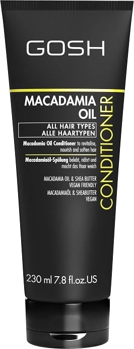 Balsam për flokë Gosh Macadamia Oil për femra, 230ml