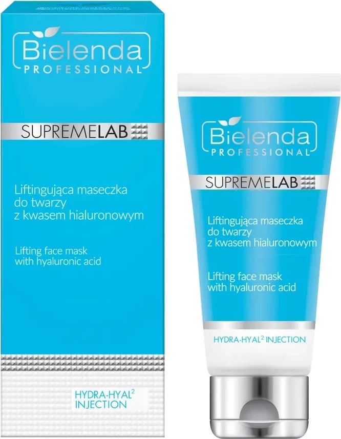 Maskë për fytyrë për femra Bielenda Professional SupremeLab Hydra-Hyal2 Injection Lifting, 70ml