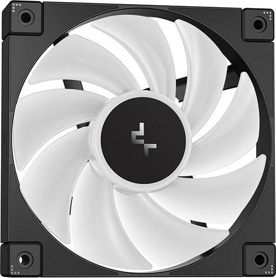 Ftohës uji DeepCool MYSTIQUE 240 ARGB, 2x12cm, LCD, i zi