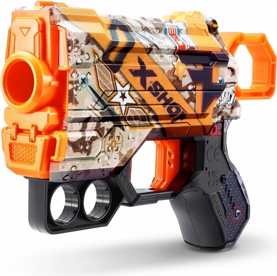 Lodër blaster ZURU X-Shot Skins Menace Faze Launcher, 4 shigjeta, Mix