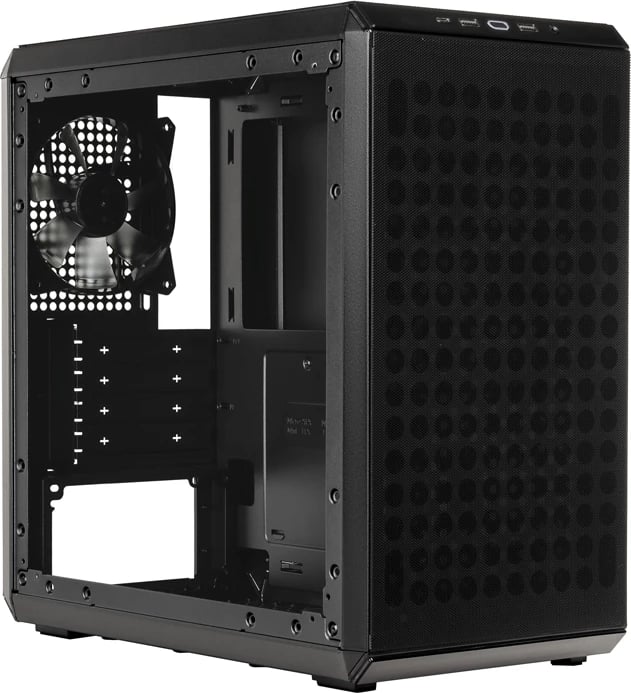 Kasë Cooler Master MasterBox Q300L, Micro ATX/Mini-ITX, xham i temperuar, e zezë