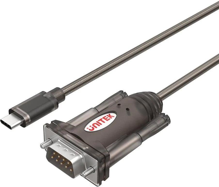 Kabllo serike Unitek, Y-1105K, 1.5 m, DB-9, e zezë