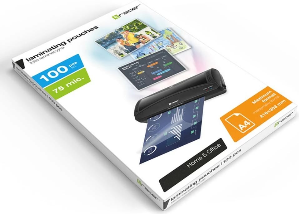 Fletë laminimi Tracer TRANIS46463, A4, 75 mikronë, 100 copë