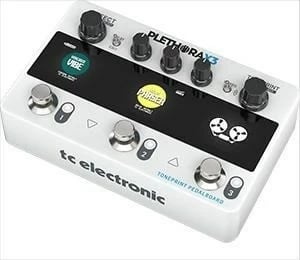 Pedal multiefekt për kitarë TC Electronic Plethora X3, E zezë