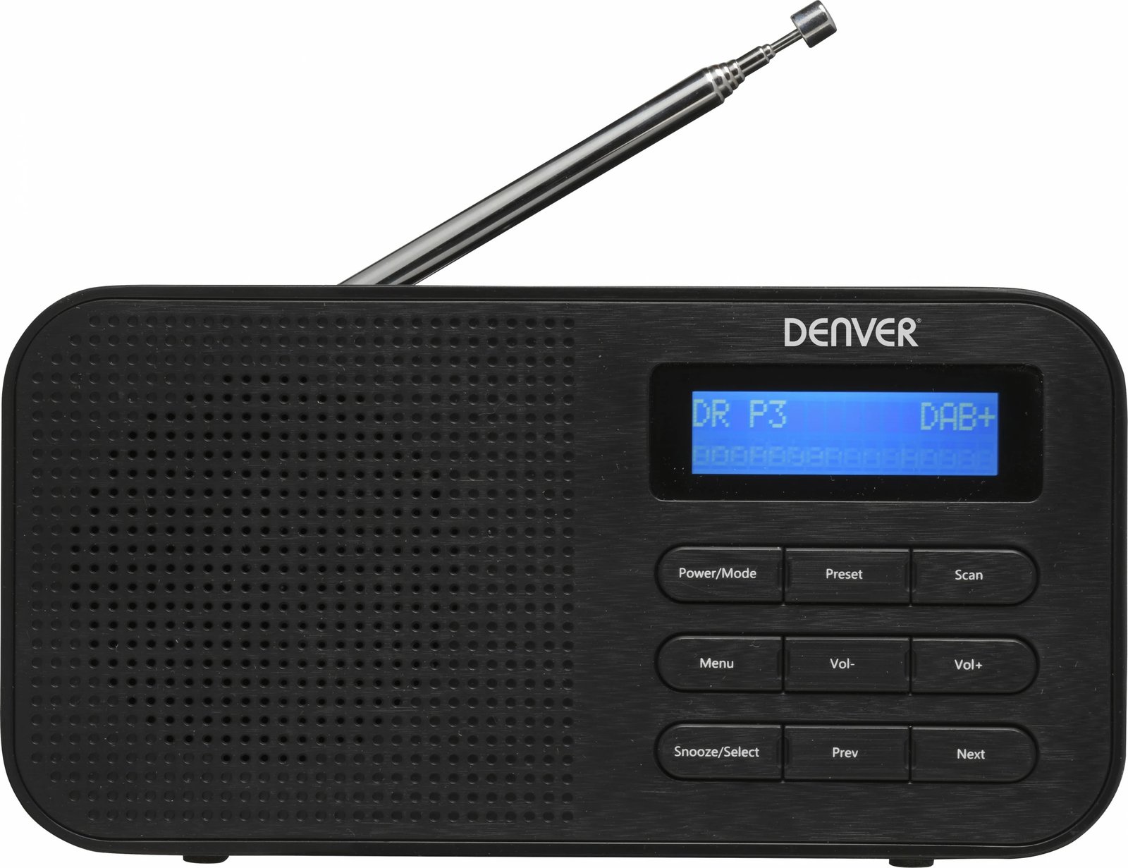 Radio Denver DAB-42, DAB+, e zezë