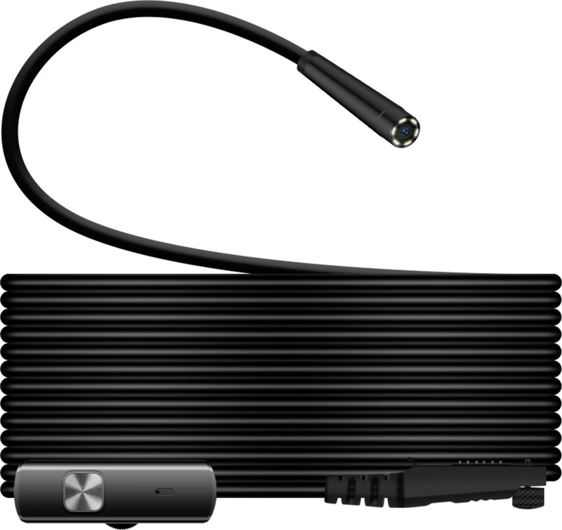 Kamerë endoskopike Ulefone UF-EC me kabllo të përforcuar 2m, IP67, e zezë, me aksesorë