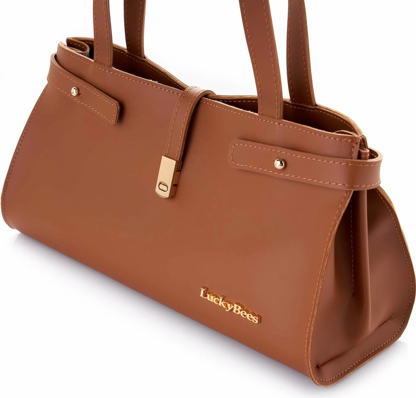 Çantë shpine ngjyrë tan Lucky Bees, Maya
