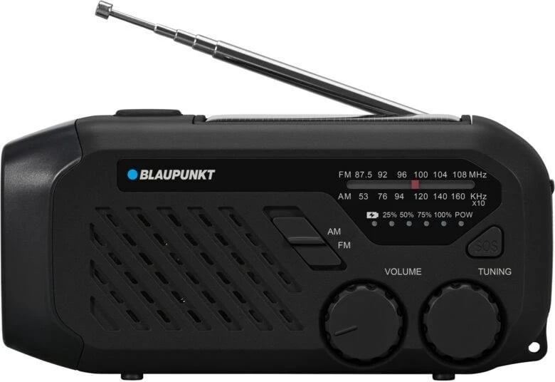 Radio portabile Blaupunkt ER10 me elektrik, e zezë