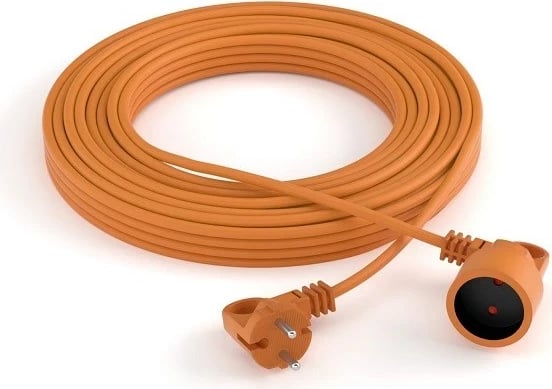 Kabllo zgjatuese Acar PS-2P H05VV-F 2X1, 25M, Portokalli