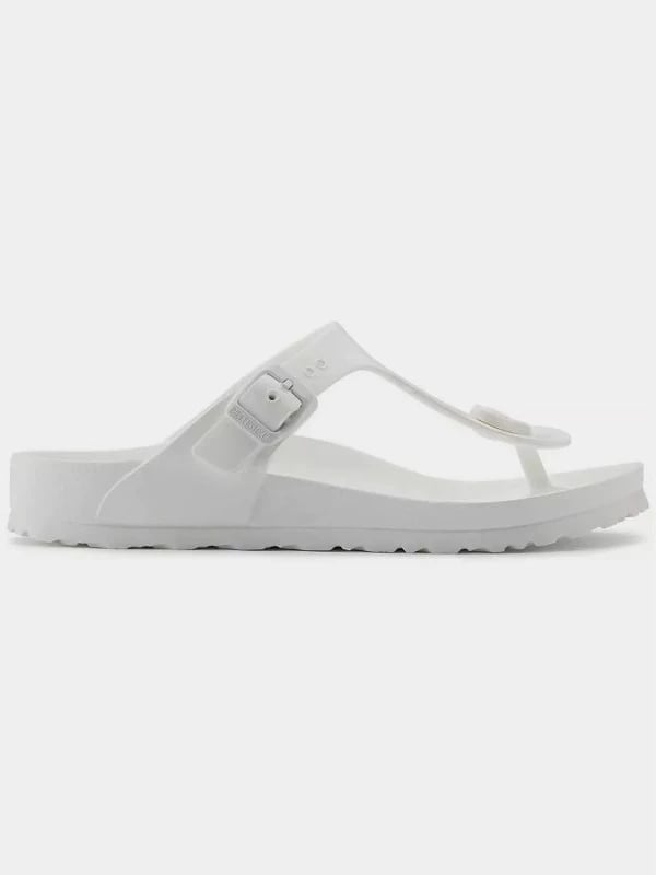 Shapka Birkenstock Gizeh Eva për meshkuj e femra, të bardha