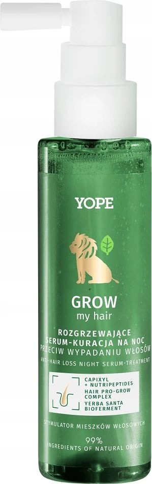 Serum për flokë Yope Grow My Hair Warming Night Serum-Cure 110ml