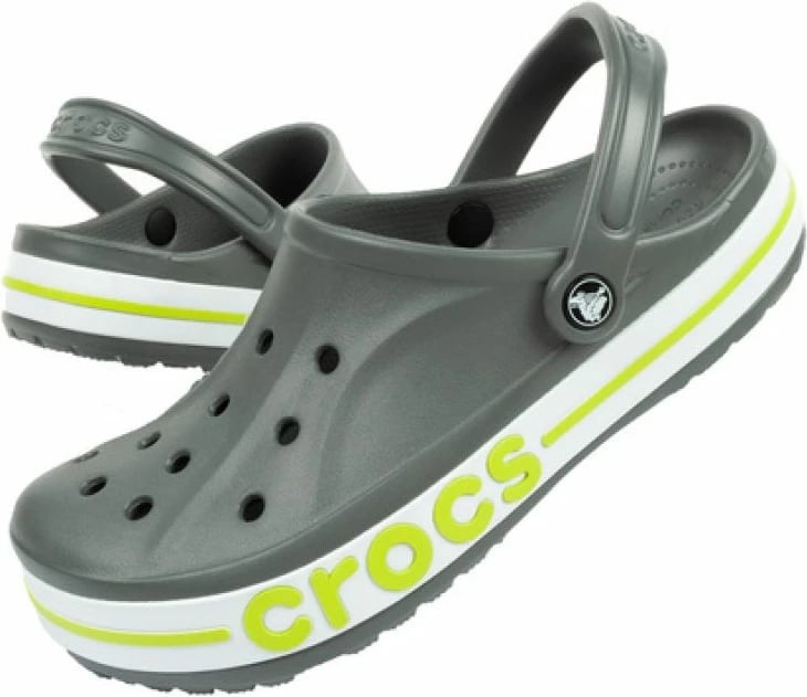 Flip-Flops Crocs femra, të hirtë