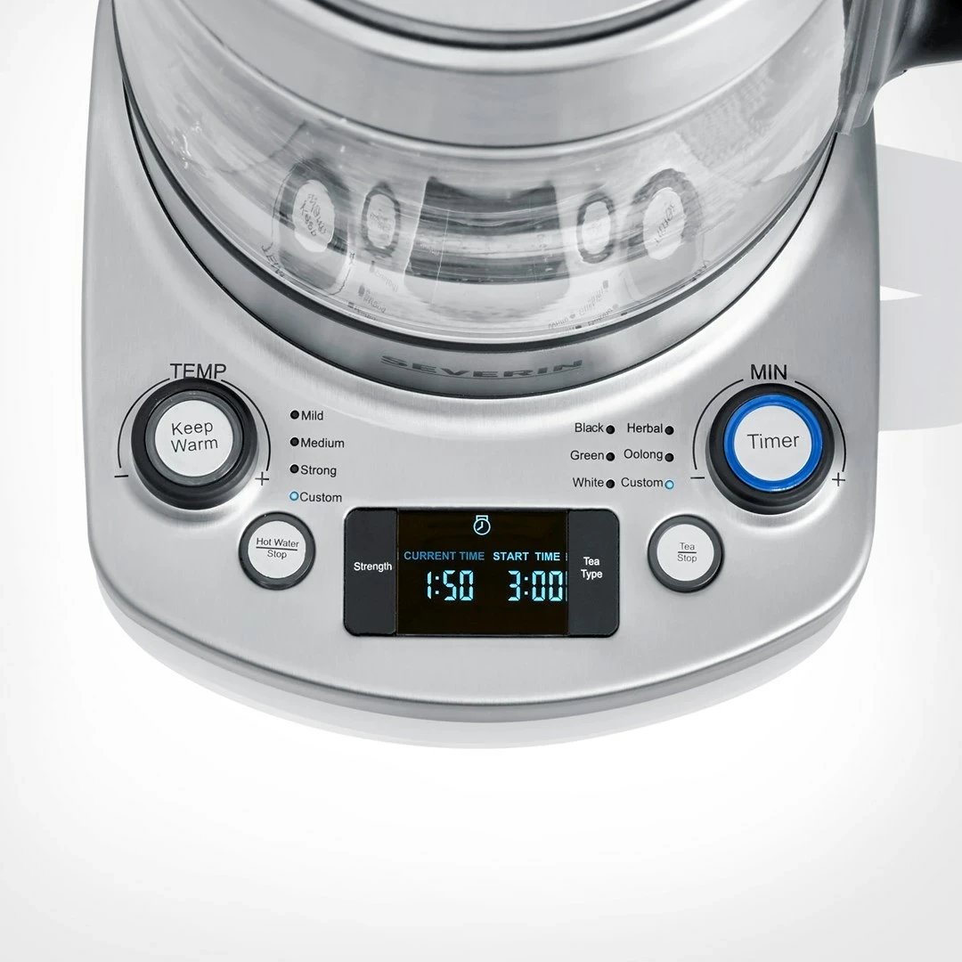 Ibrik elektrik Severin WK 3422, 1.7 L, 3000 W, Inoks