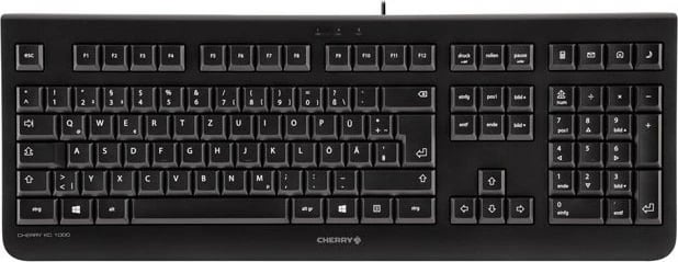 Tastierë Cherry KC 1000, Full-size, USB, E zezë
