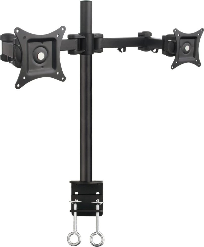 Mbajtës tavoline për 2 monitorë Techly ICA-LCD 482-D, 13-27", i zi