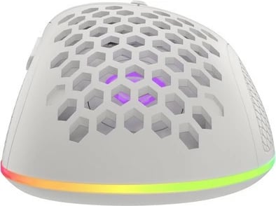 Maus gaming Genesis Krypton 555, 8000 DPI, RGB, i bardhë