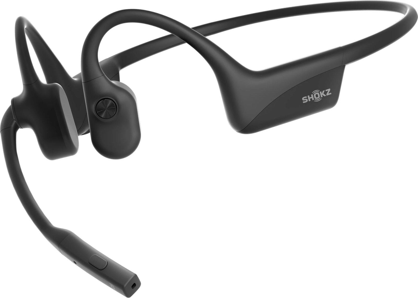 Smartwatch Shokz OpenComm2, Wireless, 16 Hr Talk Time, 29m Wireless Range, Black