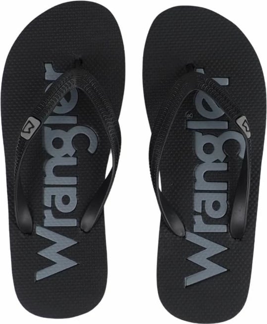 Flip-flopa për meshkuj Wrangler, të zeza