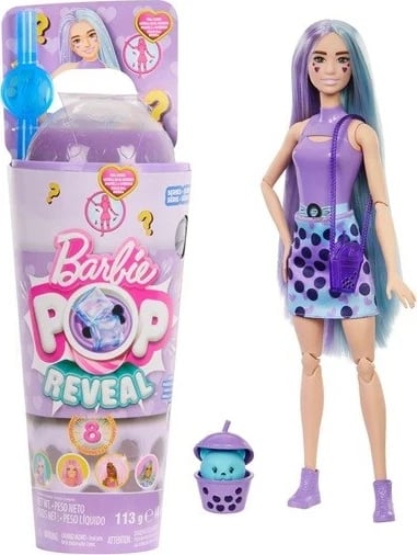 Lodër Barbie Pop Reveal, pa markë, MPN 238422, Vjollcë