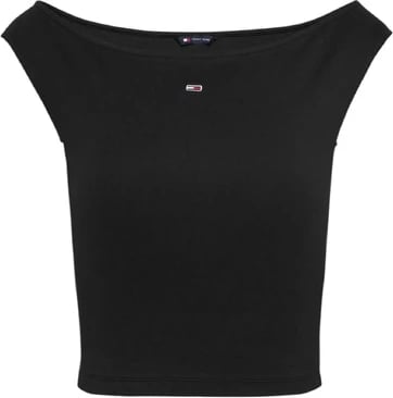Maicë Tommy Hilfiger Jeans femra e zezë