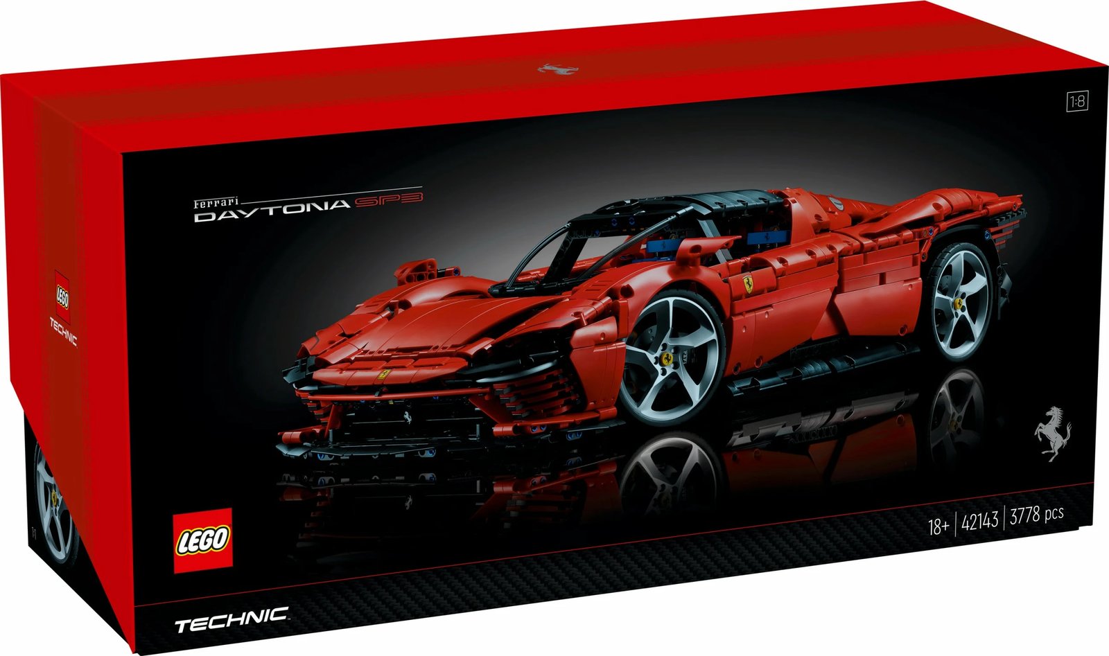 Set ndërtimi LEGO Technic Ferrari Daytona SP3, 3778 pjesë, plastikë, 6.99 kg Set ndërtimi LEGO Technic Ferrari Daytona SP3, 3778 pjesë, plastikë, 6.99 kg