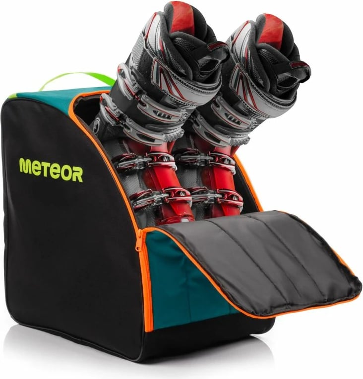 Aksesorë për ski Meteor, të zi dhe të gjelbër