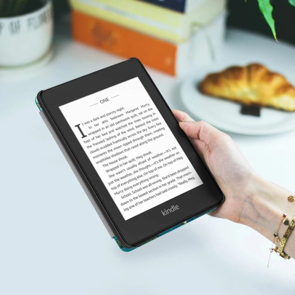 Mbështjellës Tech-Protect SmartCase për Kindle Paperwhite V/5/Signature Edition, i zi