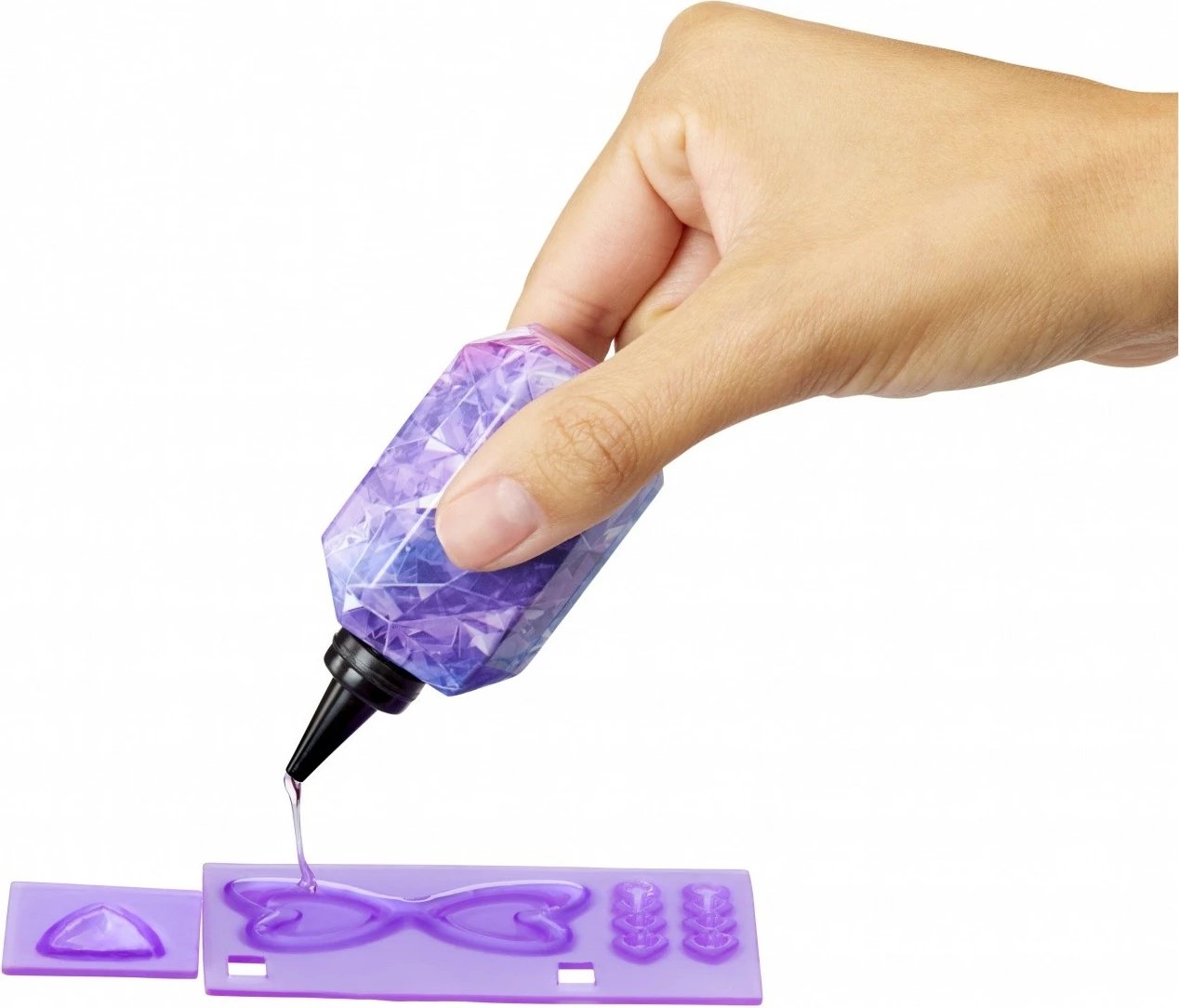 Set lodër Rainbow High Creative Crystals, Violet, me aksesorë të personalizueshëm