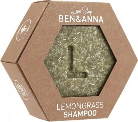 Shampon bar për femra Ben&Anna Lemongrass, 60g